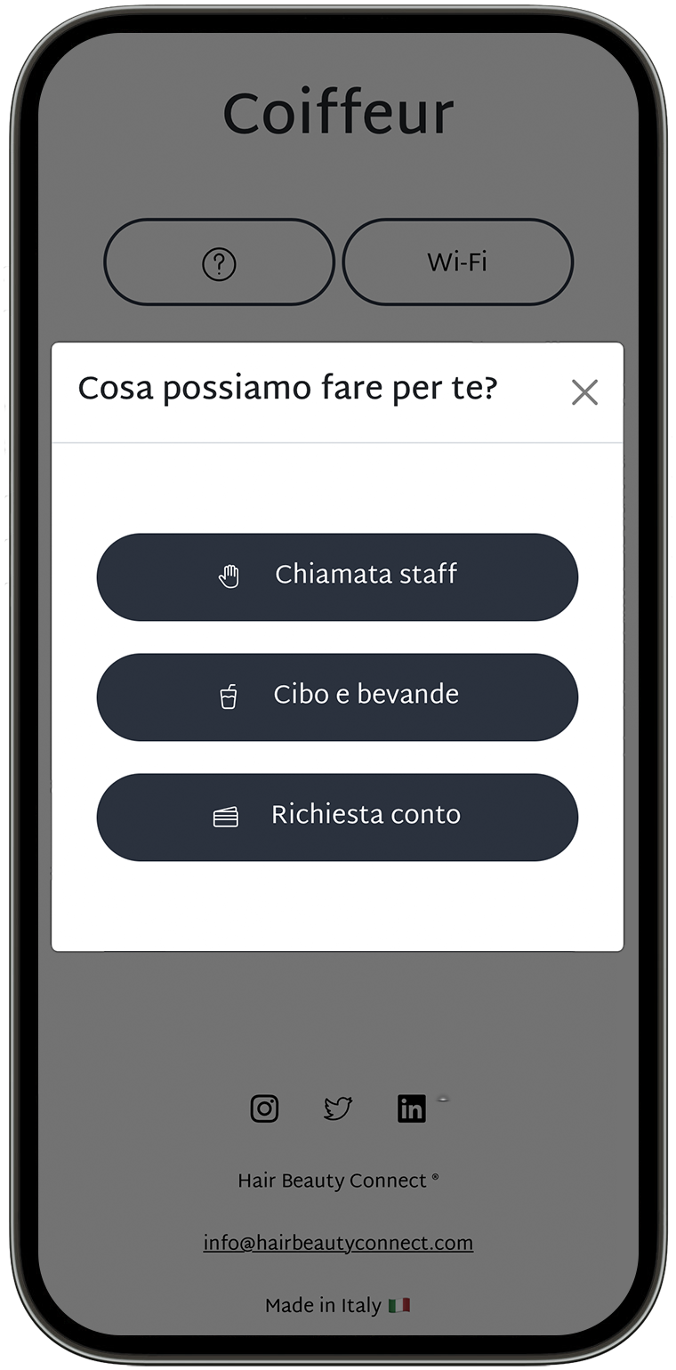 HBC app UI